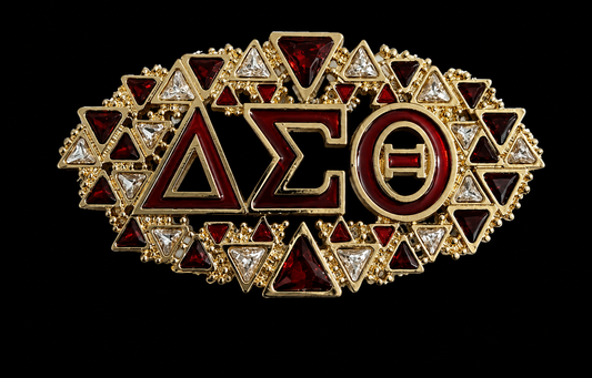 DST Stoned Brooch
