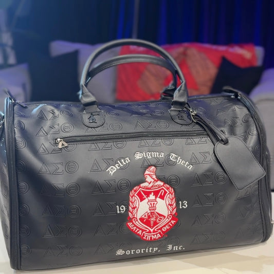 Delta Sigma Theta Convertible Garment Duffle Bag